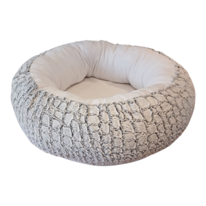 Large Dog Donut Crumple Bed - L160